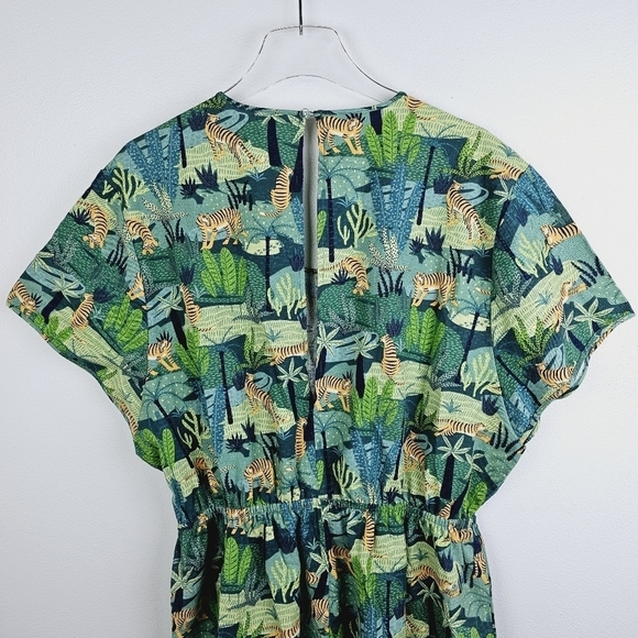 World Market Tropical Tiger Jumpsuit L/XL - Picture 6 of 9
